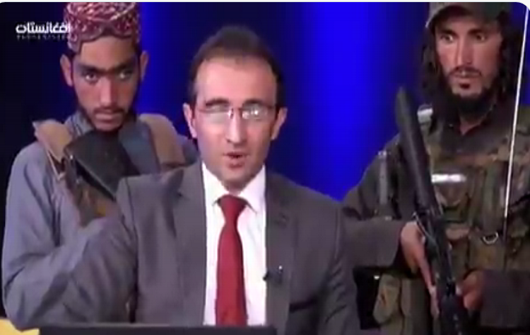Talibanes armados  en televisión piden al público que no tenga miedo (+video)