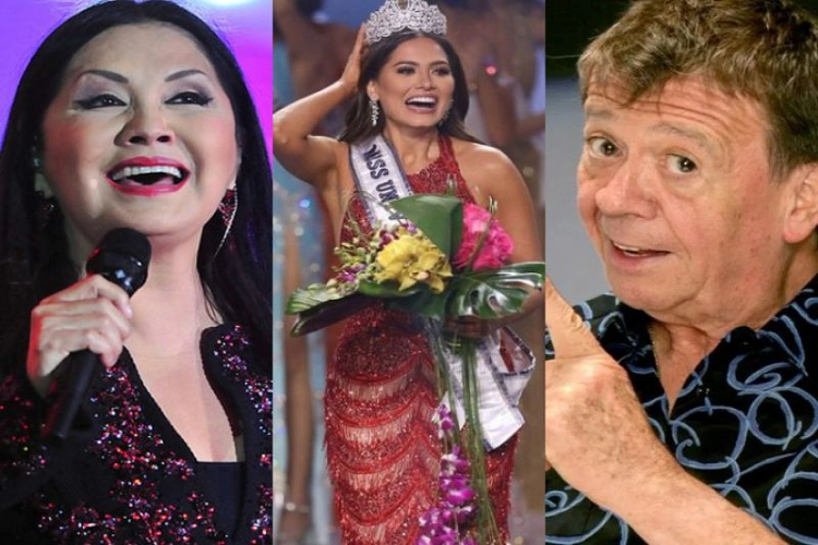 Miss Universo 2020 luce sus largas piernas al ritmo de Karol G y se burla de quienes dicen que Ana Gabriel y Chabelo son sus padres