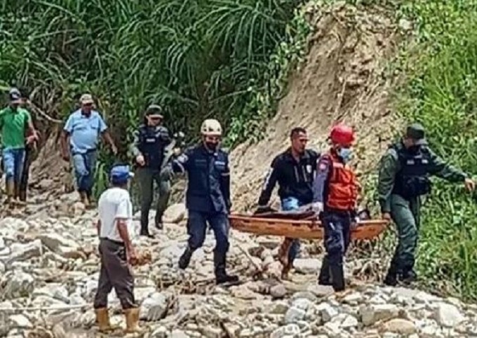 Agricultor murió arrastrado por la corriente de una quebrada en Mérida