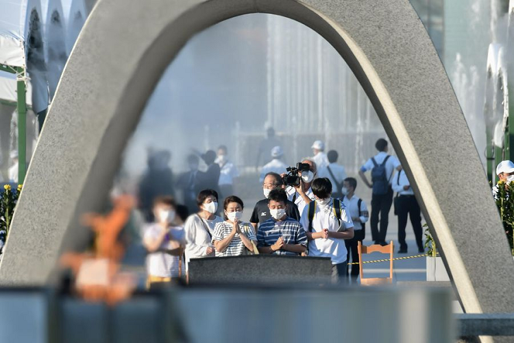 Japón conmemora los 76 años de la bomba atómica de Hiroshima en plenos Juegos Olímpicos