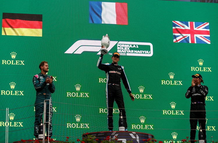 El francés Esteban Ocon gana un insólito Gran Premio de Hungría
