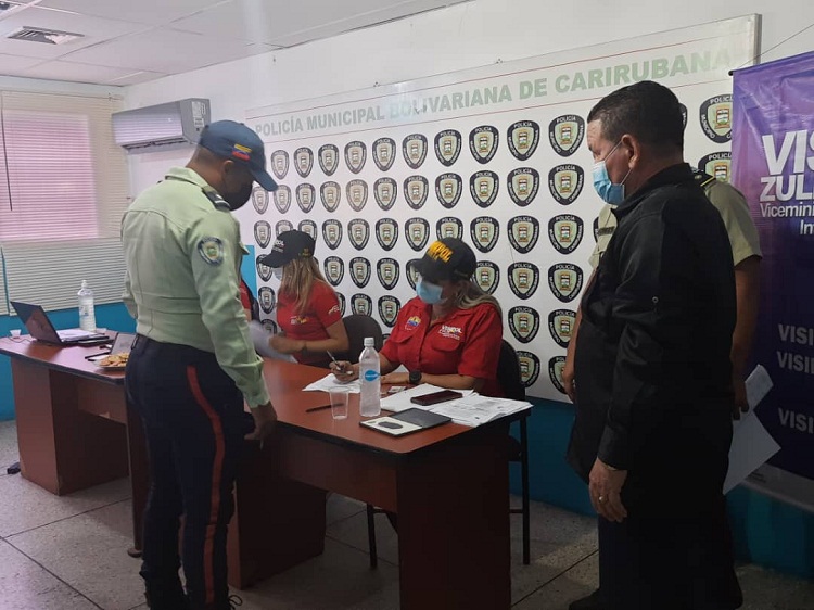 Visipol inspecciona las policías del estado Falcón