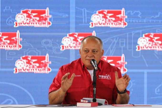 Diosdado Cabello es el jefe del comando de campaña ‘Aristóbulo Istúriz’