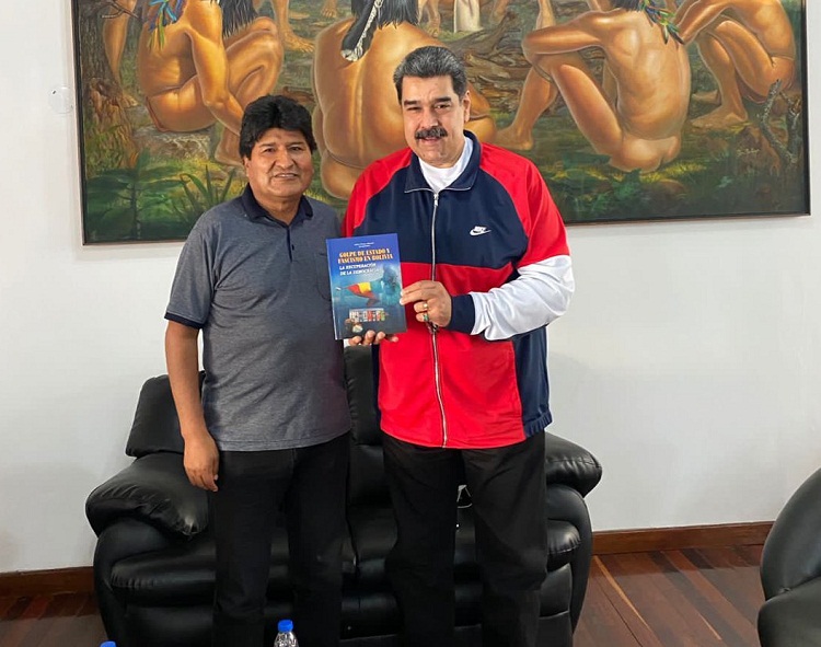 Maduro sostuvo encuentro con Evo Morales