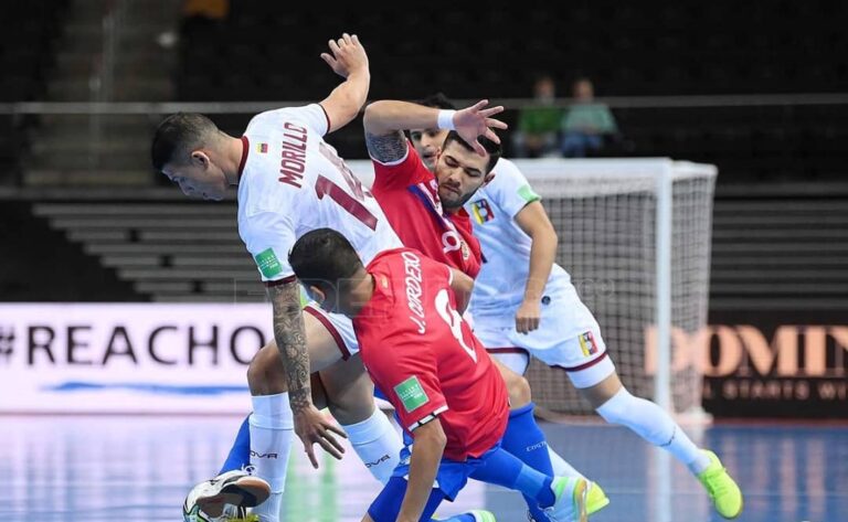 La Vinotinto gana a Costa Rica en Futsal y avanza a octavos de final