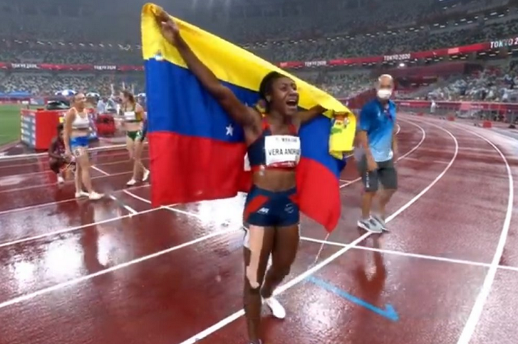 Lisbeli Vera gana tercera medalla para Venezuela en los Paralímpicos de Tokio2020 y su segunda de oro