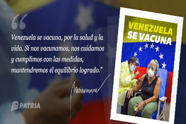 Bono «Venezuela se vacuna» será entregado del  7 al 15-S