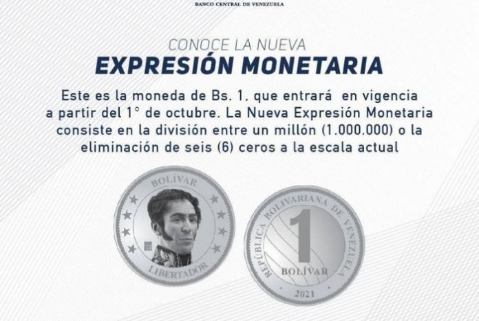 Economista Hermes Pérez da solo 6 meses de vida útil a la moneda de Bs.1 y billetes del nuevo cono