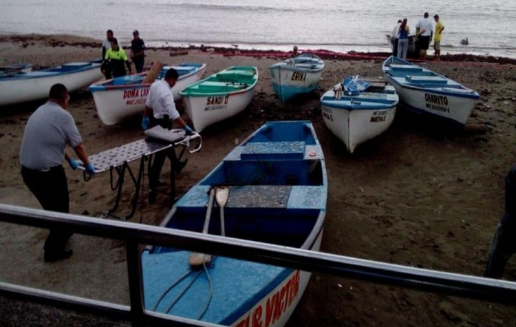 Murió pescador tras ser alcanzado por un rayo