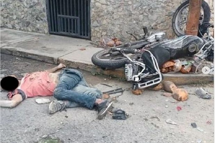 Ladrones fueron arrollados por sus víctimas luego de robar en Lara (+Fotos)