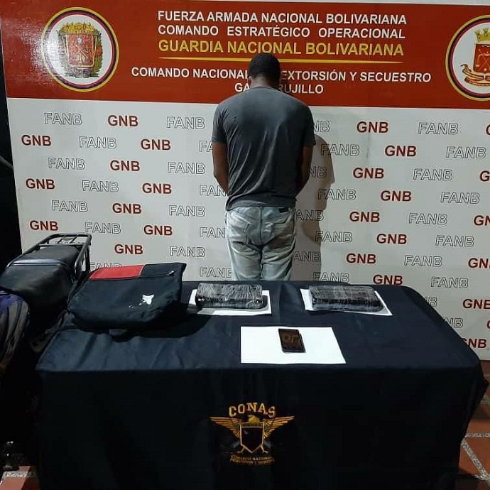 Conas arresta a integrante de la banda de “El Gocho” con droga en Trujillo