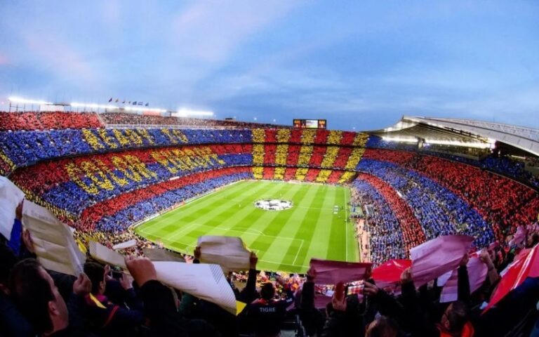 El Camp Nou lucirá un mosaico en el clásico