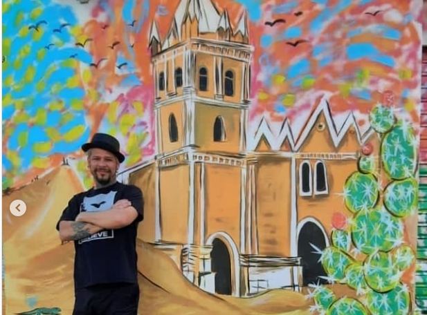 Un mural de Falcón en Chile mueve la fibra venezolana