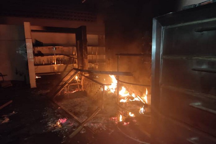 Se incendió el comedor de la ULA Táchira