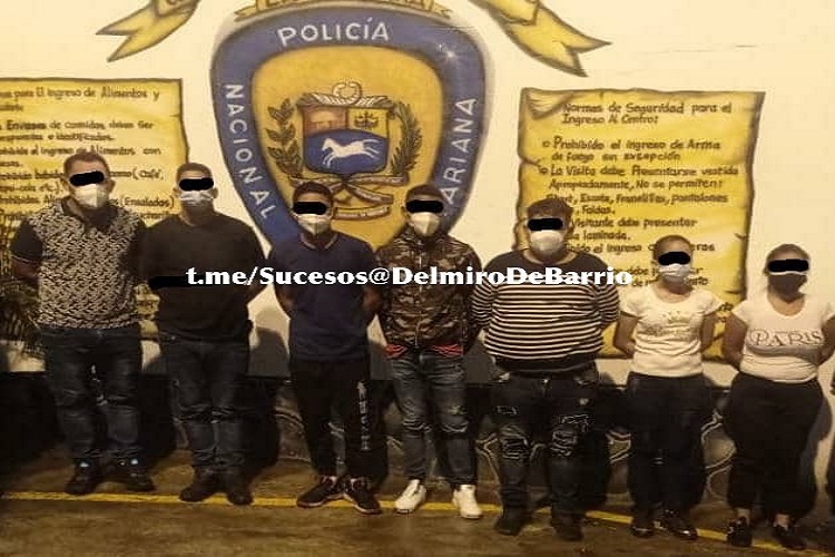 Siete PNB caen presos por el secuestro de una familia en Carabobo