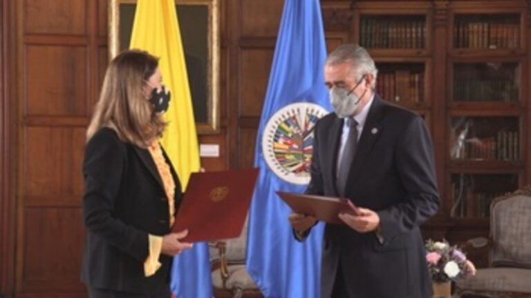 Colombia amplía a 2024 el mandato de la misión de apoyo de la OEA al proceso de paz