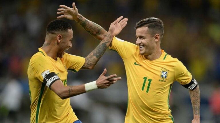 Brasil tendrá Neymar, Coutinho y Raphinha frente a Colombia y Argentina