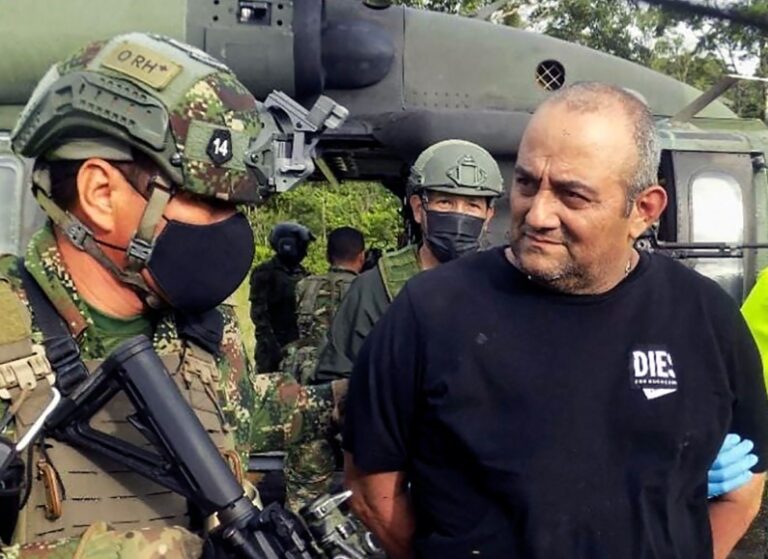 Capturan a 28 miembros del Clan del Golfo en Colombia tras detención de «Otoniel»