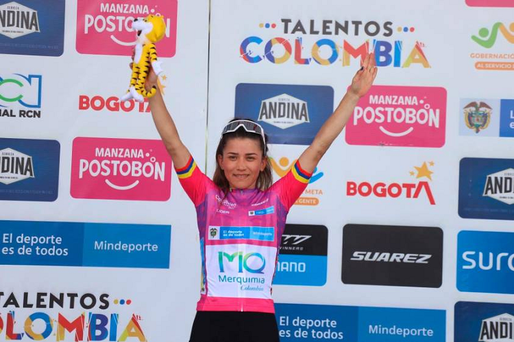 La venezolana Lilibeth Chacón es la gran campeona de la Vuelta a Colombia
