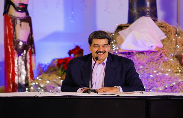 Maduro anunció la llegada de la época decembrina