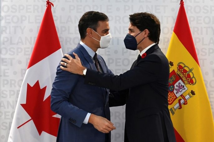 Sánchez y Trudeau hablaron sobre la situación en Venezuela y la pandemia