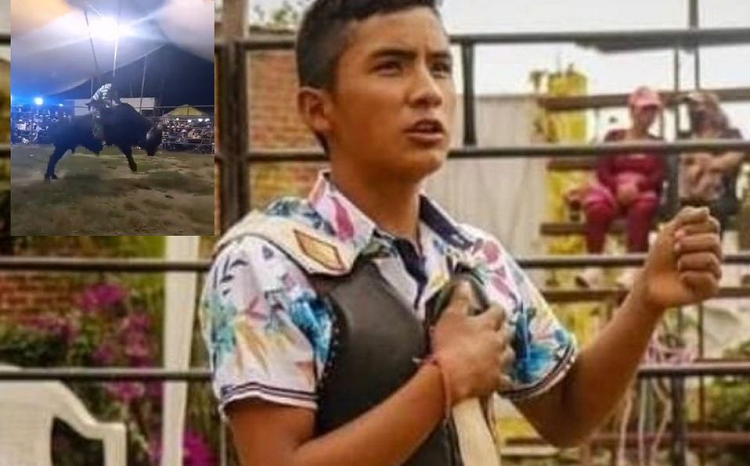 Joven falleció tras ser pisoteado por el toro que montaba en un rodeo