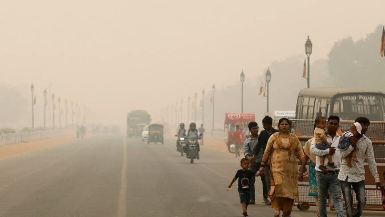 Cierran indefinidamente las escuelas de Nueva Delhi por la contaminación