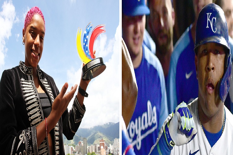 Yulimar Rojas y Salvador Pérez, Atletas del Año en Venezuela