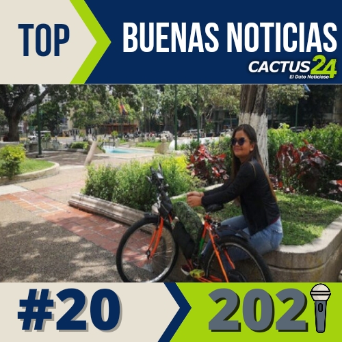 TOP21 Buenas Noticias del 2021: #20 Caraqueña desarrolla su propia bicicleta eléctrica