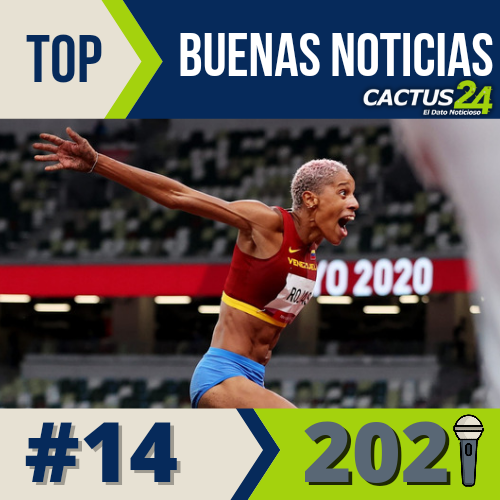 TOP21 Buenas Noticias del 2021: #14 Yulimar Rojas batió el récord del mundo 