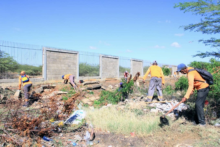 Plan «Saneamiento Ambiental» llegó al sector concordia de Miranda