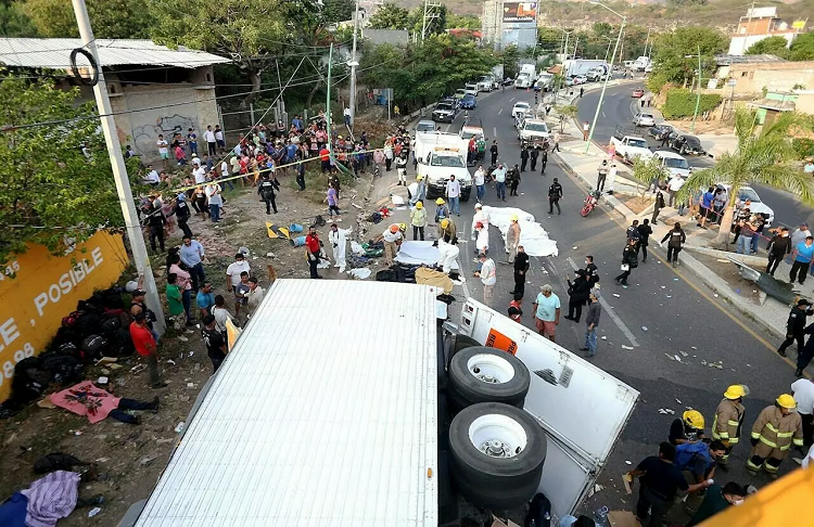 Accidente que deja 54 migrantes muertos: Víctimas eran guatemaltecas, hondureñas, ecuatorianas, dominicanas y mexicanas