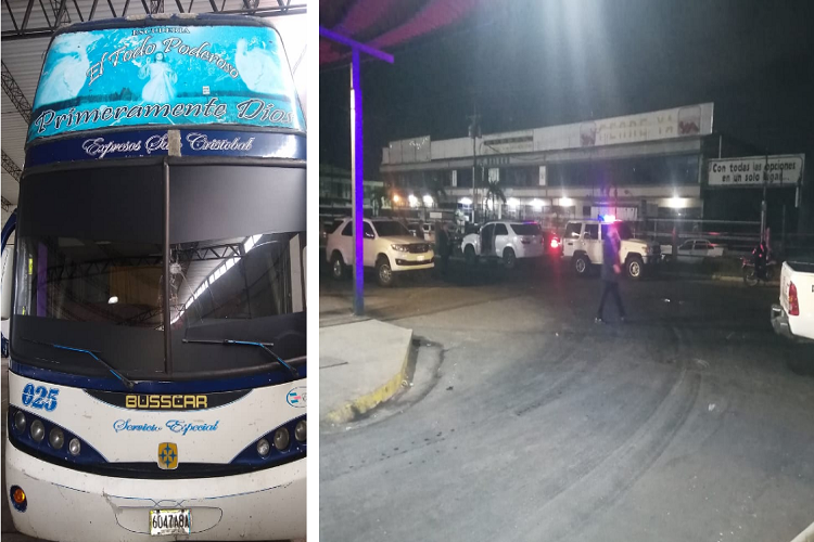 Robaron y secuestraron a pasajeros de buscama que salió de Maracay al Táchira