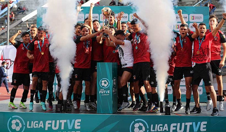 Caracas FC es el campeón de la Liga FUTVE Junior