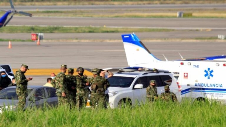 Atentado con explosivos en el Aeropuerto de Cúcuta deja dos policías muertos