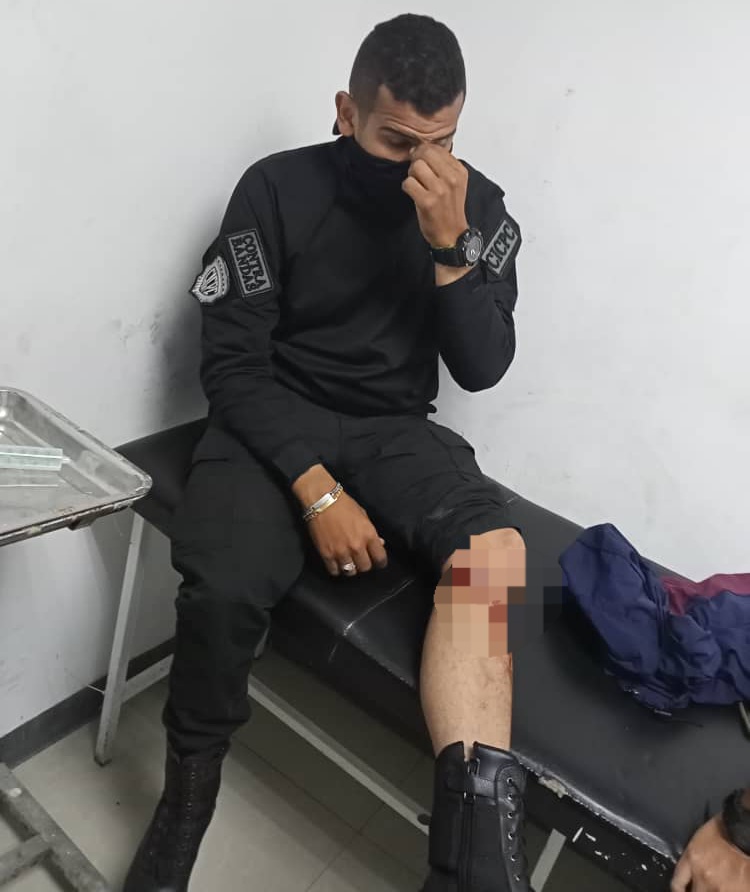 Dos Cicpc resultaron heridos en enfrentamiento en El Valle
