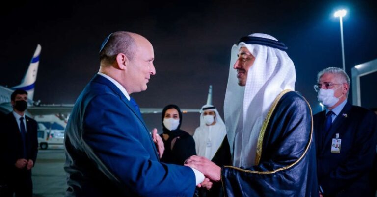 Jefe de gobierno israelí realiza histórica visita a Emiratos Árabes Unidos