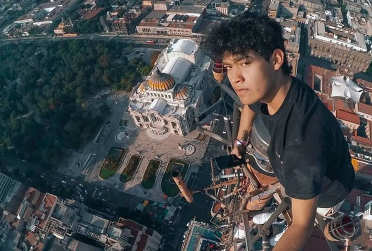 Youtuber escaló antena de un rascacielos;  ya es buscado por las autoridades de México