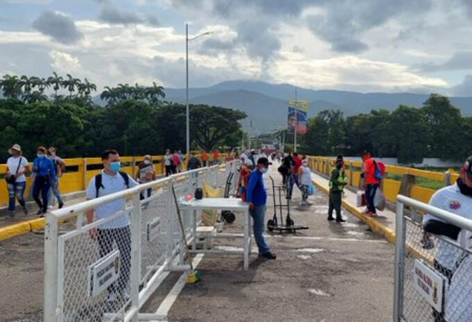 Punto de revisión en el puente internacional Simón Bolívar fue eliminado