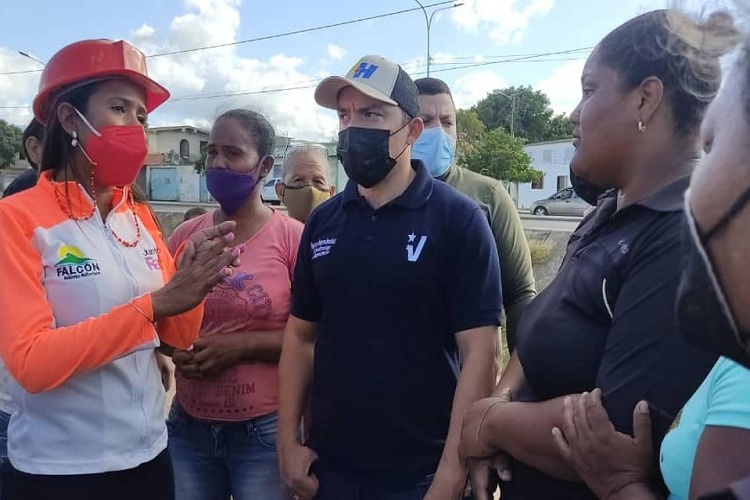 Juntos por Falcón continúa despliegue de gobierno de calle en Miranda