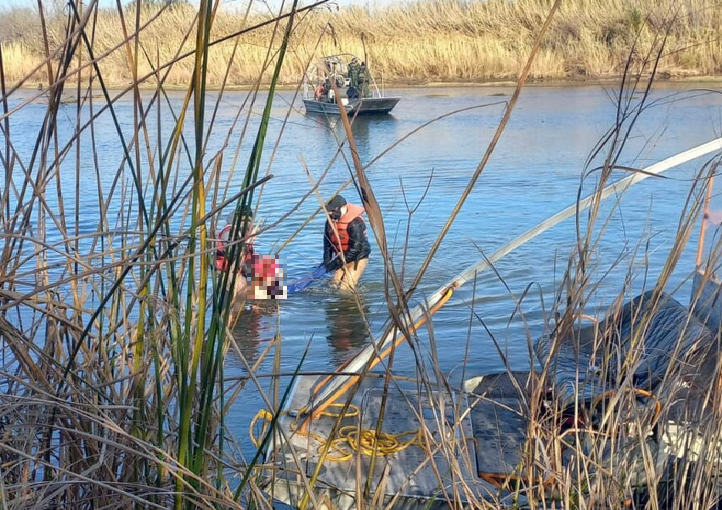 Rescatistas mexicanos hallan cuerpo de niña venezolana ahogada en río Bravo