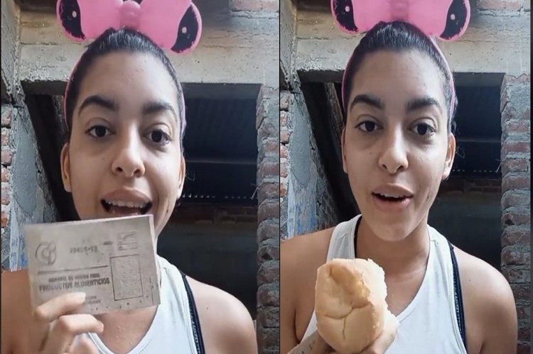 Joven TikToker reveló lo que exigen en Cuba para comprar pan (+video)