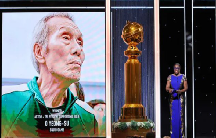Por papel en «El juego del calamar» O Yeong-su gana el primer Globo de Oro de Corea del Sur