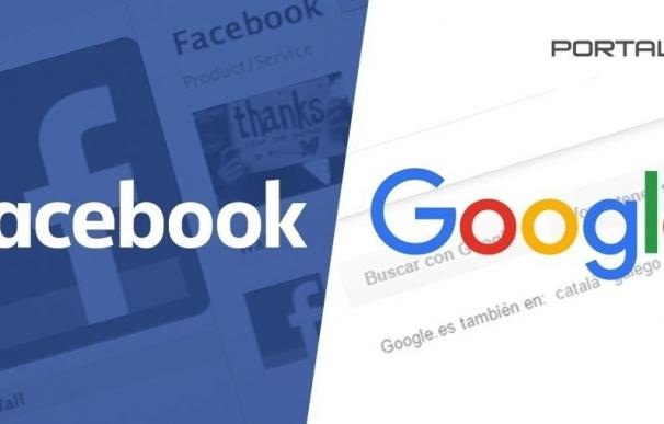 Francia impone multa millonaria a Google y Facebook por bloquear cookies