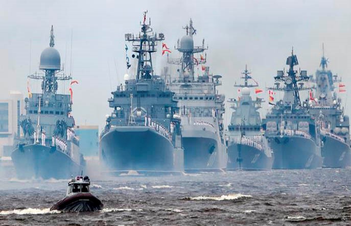 Armada rusa realizará ejercicios navales en el Atlántico, Ártico, Pacífico y Mediterráneo
