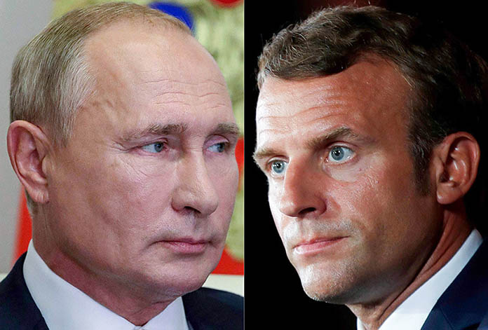 Putin a Macron: “Ni Estados Unidos ni la OTAN han respondido a las principales preocupaciones rusas”