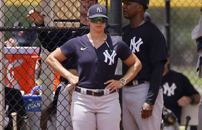 Rachel Balkovec de los Yankees de Nueva York es la primera mujer en dirigir un equipo de liga menor en Grandes Ligas