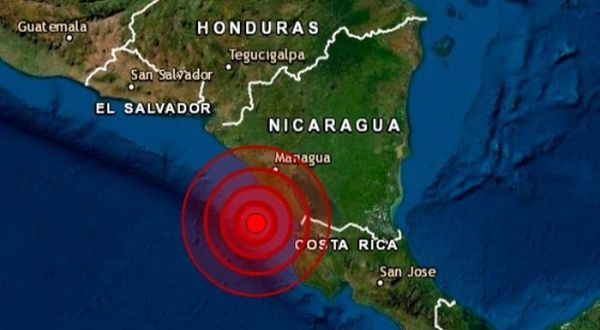 Sismo de magnitud 6.1 sacude Nicaragua