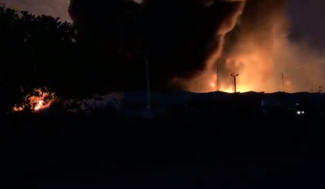 Incendio en planta química consume Centro Comercial Naranjillo en Carabobo