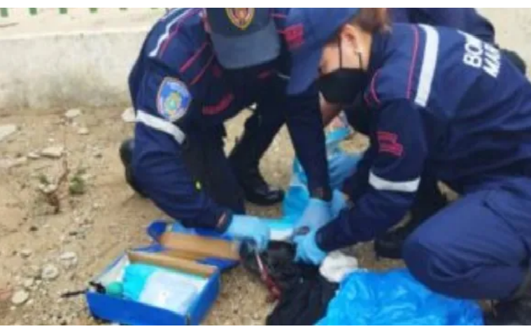 Encuentran cadáver de un bebé recién nacido dentro de una bolsa